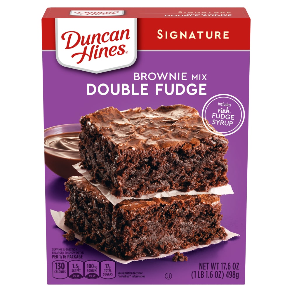 Duncan Hines Signature Double Fudge Brownie Mix