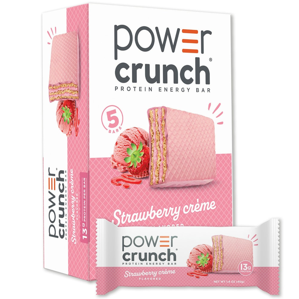 Power Crunch Protein Energy Bars Strawberry Cream