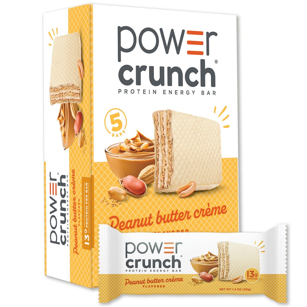 Power Crunch Protein Energy Bars, Peanut Butter Creme Carton
