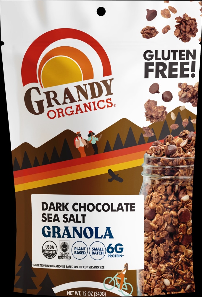 Grandy Organics Dark Choc Sea Salt Granola