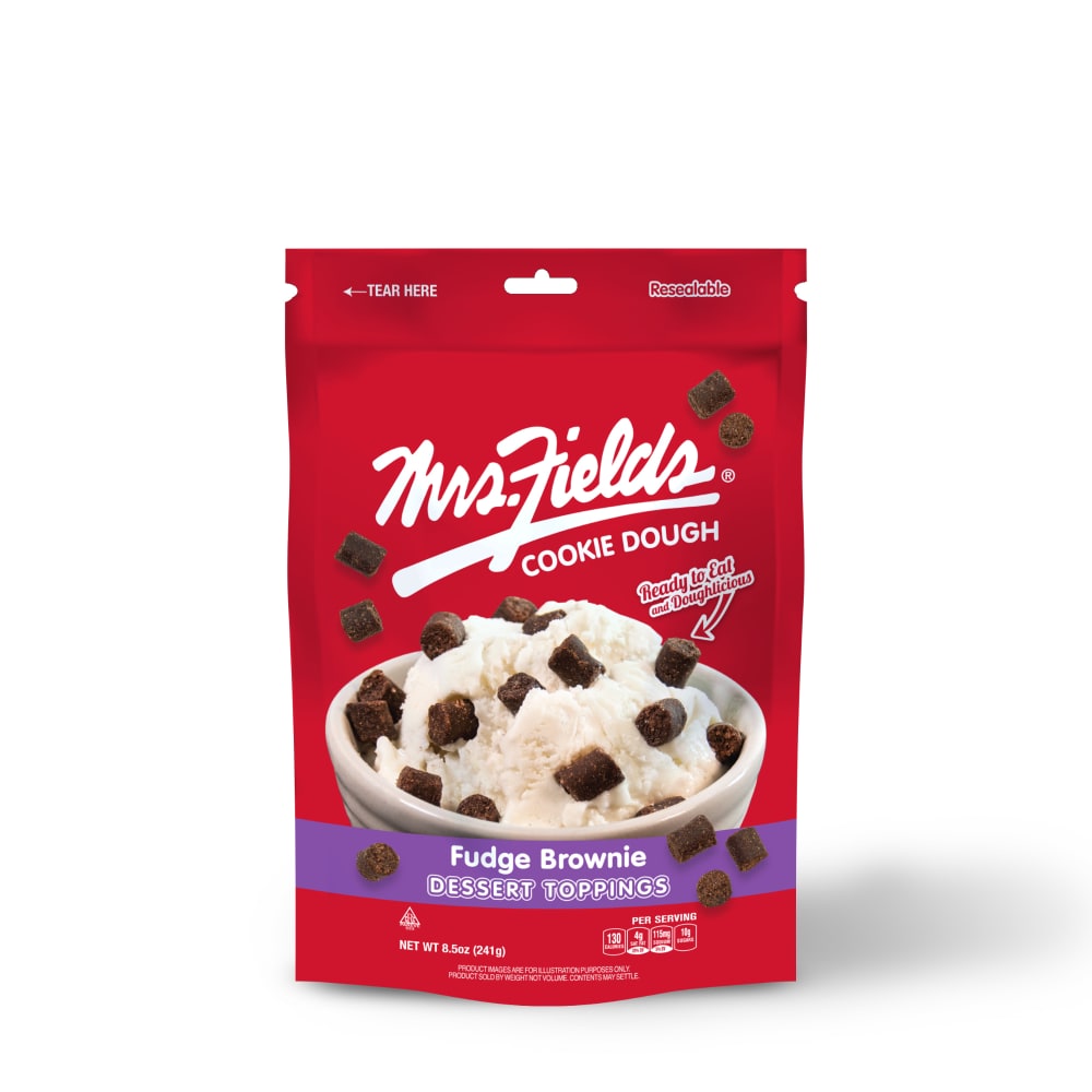 Mrs. Fields® Cookie Dough Fudge Brownie Dessert Toppings