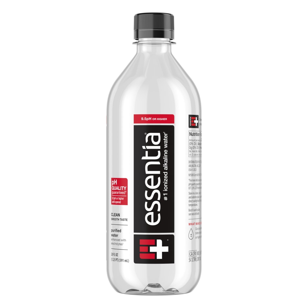 Essentia Bottled Water Ionized Alkaline Water