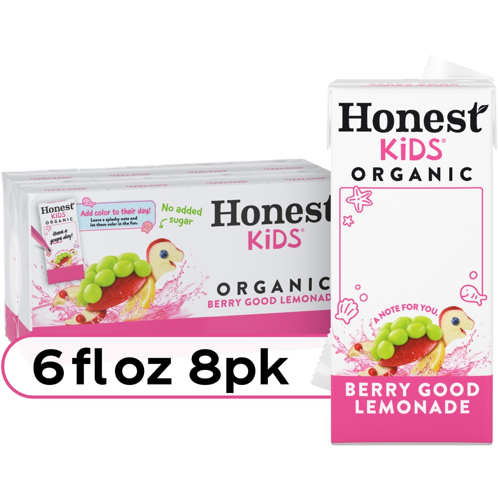 Honest Kids® Berry Good Lemonade Organic Juice Drink Cartons