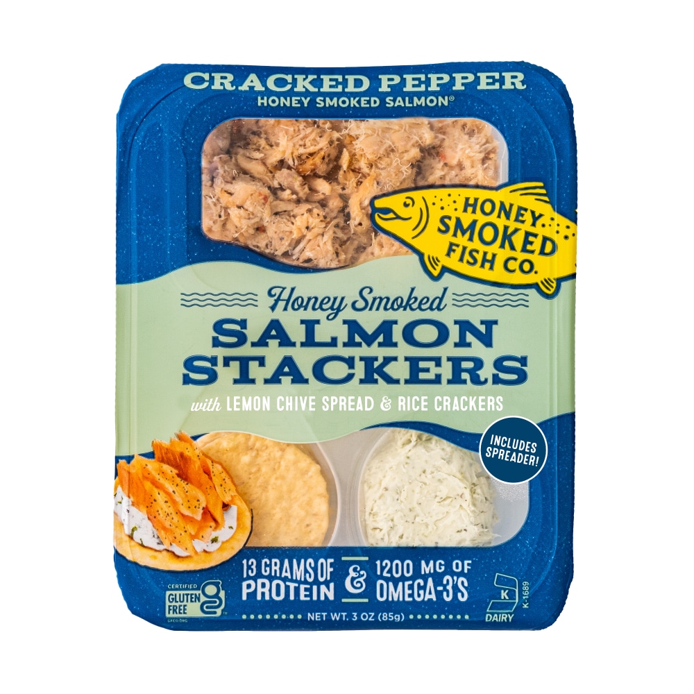 Honey Smoked Stackers Cracked Pepper