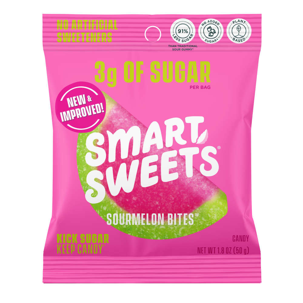 Smart Sweets® Sourmelon Bites™ Candy Bag