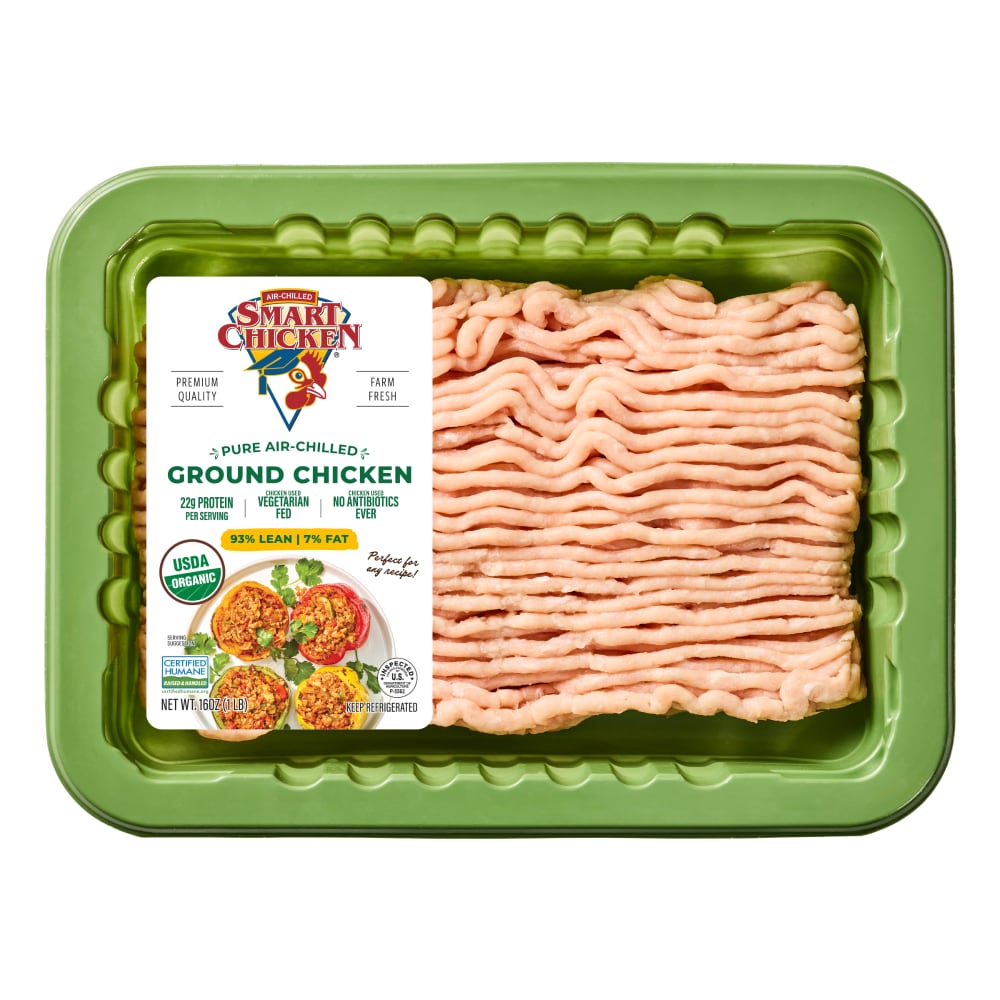 Smart Chicken® Organic 95% Lean Fresh Ground Chicken