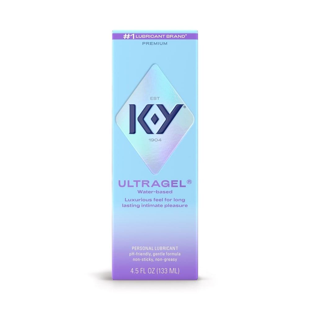 K-Y® UltraGel Personal Water Based Lubricant Bottle