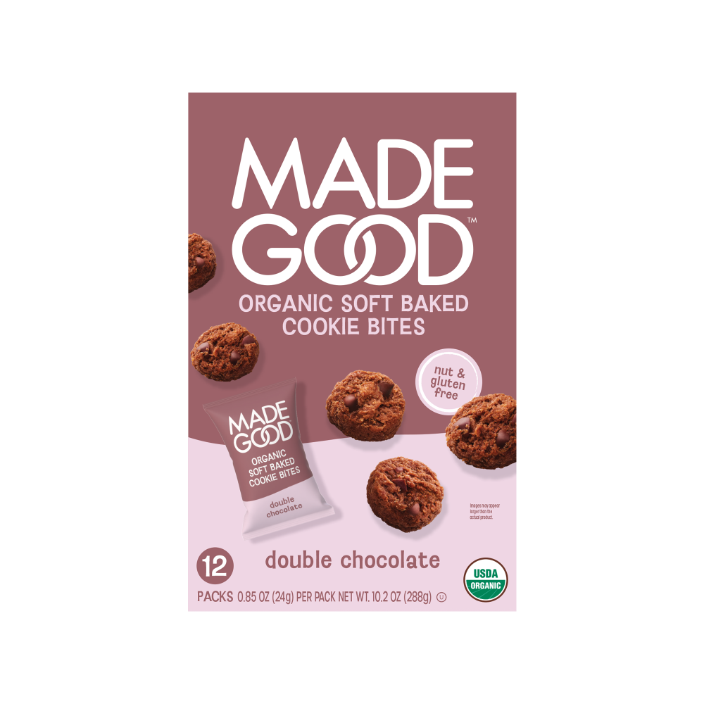 MadeGood™ Soft Baked Double Chocolate Cookie Bites