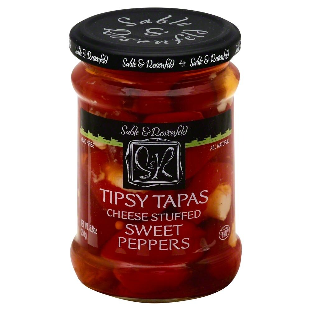 Sable & Rosenfeld Tipsy Tapas Cheese Stuffed Sweet Peppers