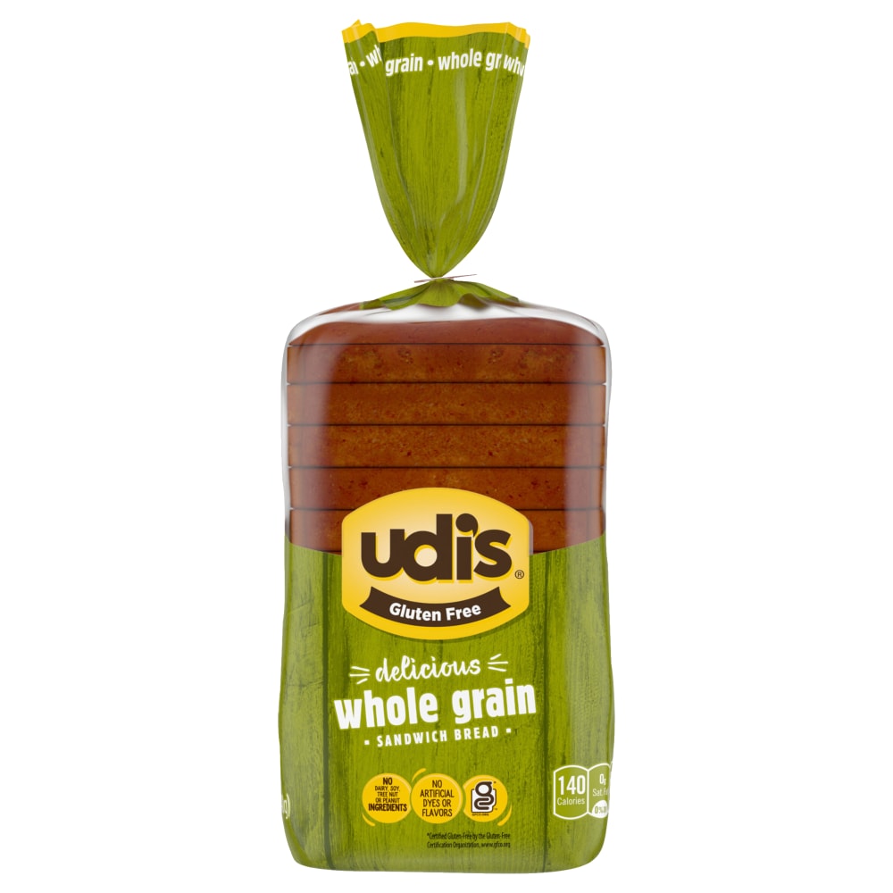 Udi’s Gluten Free Whole Grain Bread