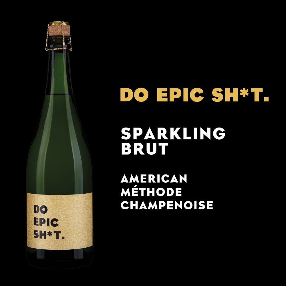 Browne Family Vineyards Do Epic Sh*T Sparkling Wine