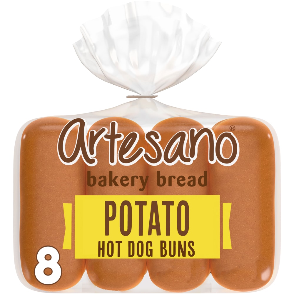 Artesano® Potato Hot Dog Buns