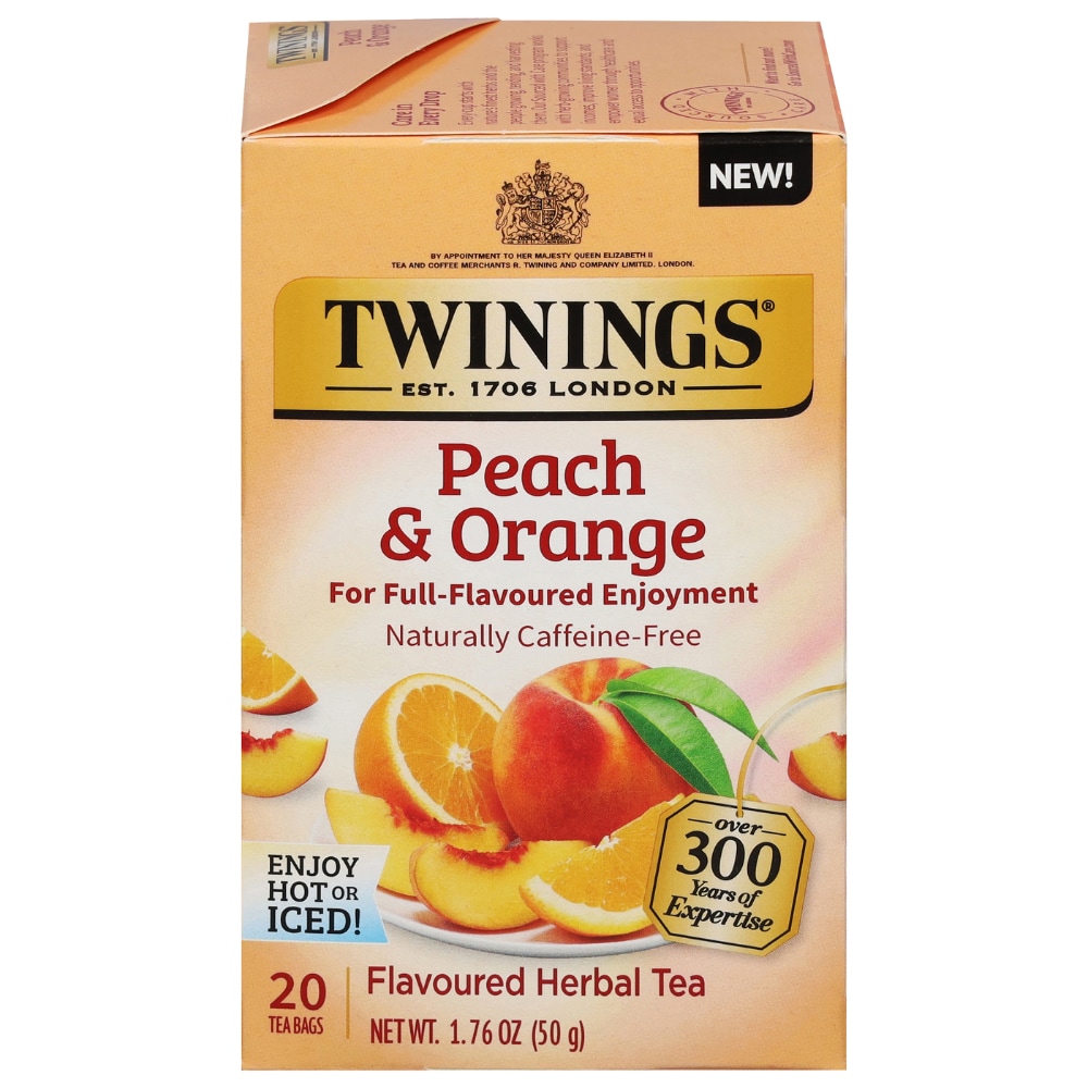 Twinings® Peach & Orange Herbal Tea