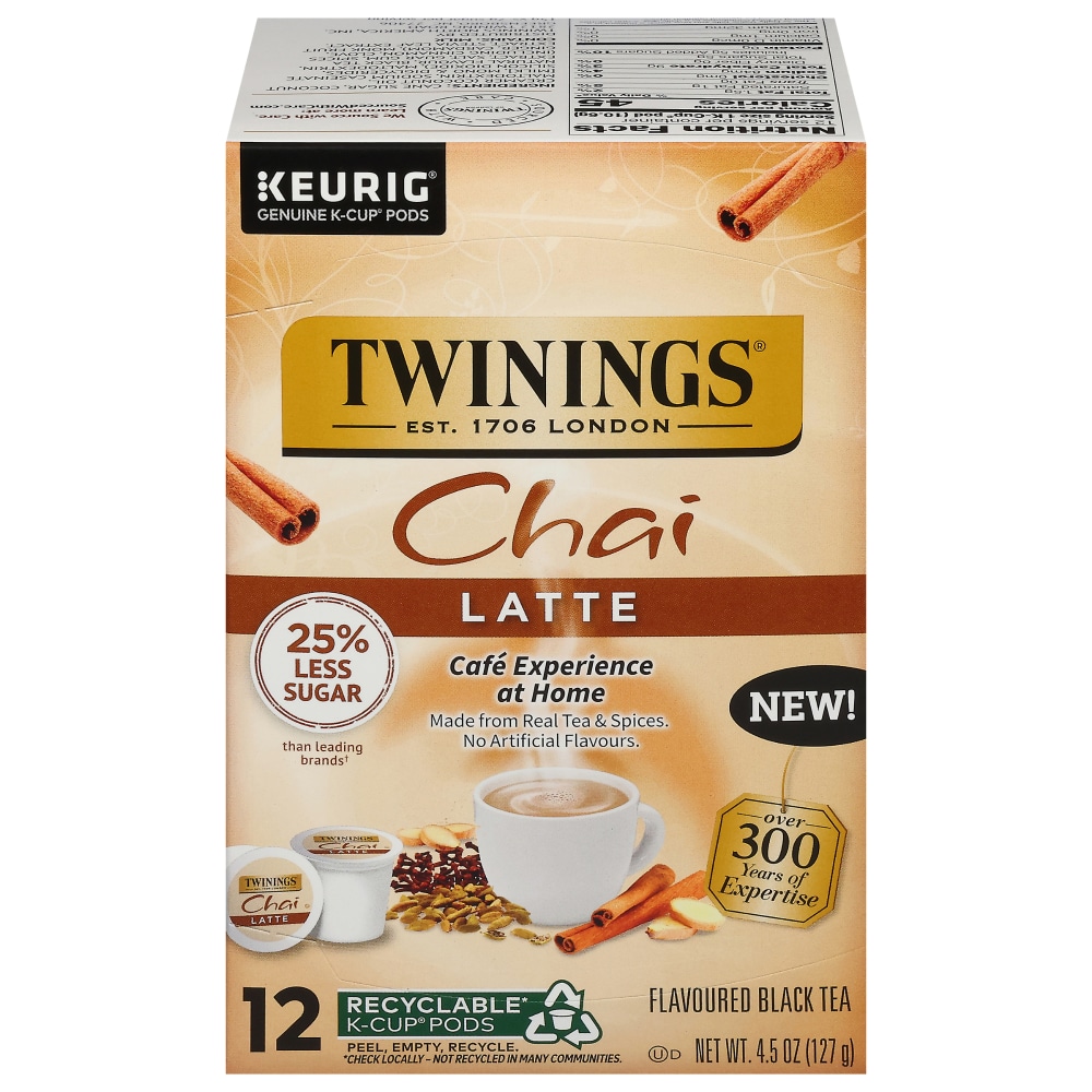 Twinings® Chai Latte K-Cup® Pods