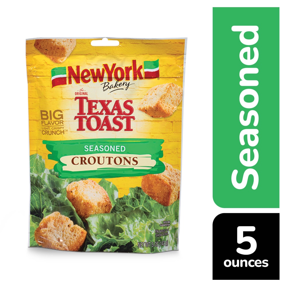 New York Bakery Texas Toast Seasoned Croutons
