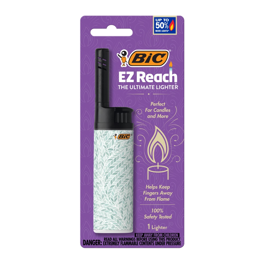 BIC EZ Reach Candle Lighter, Home Decor Designs, 1-Count