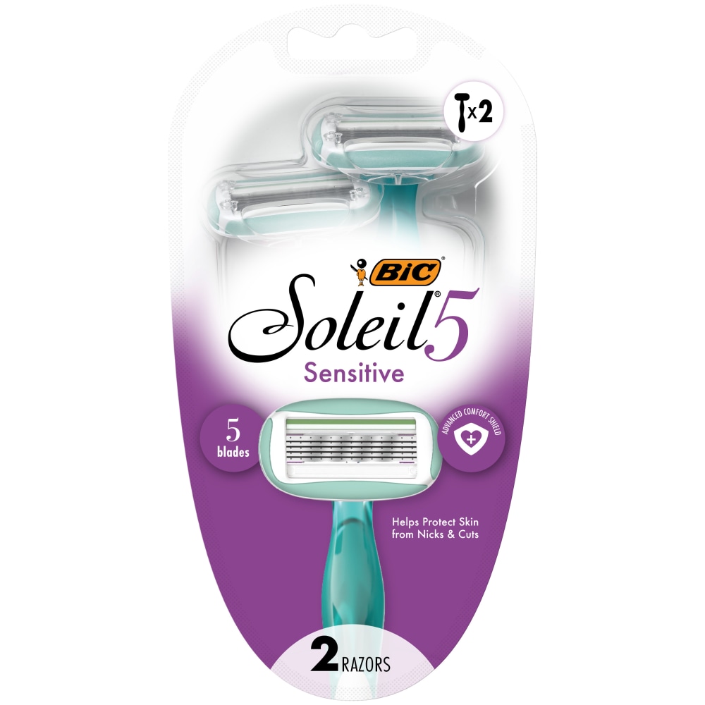 BIC Soleil 5 Sensitive 5 Blade Women’s Disposable Razors