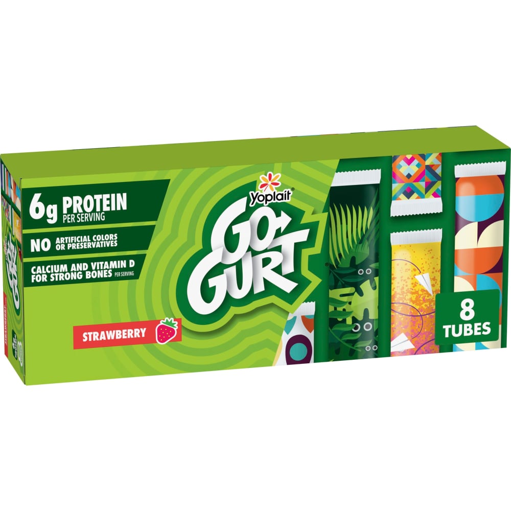 Go-GURT® Strawberry Yogurt Tubes