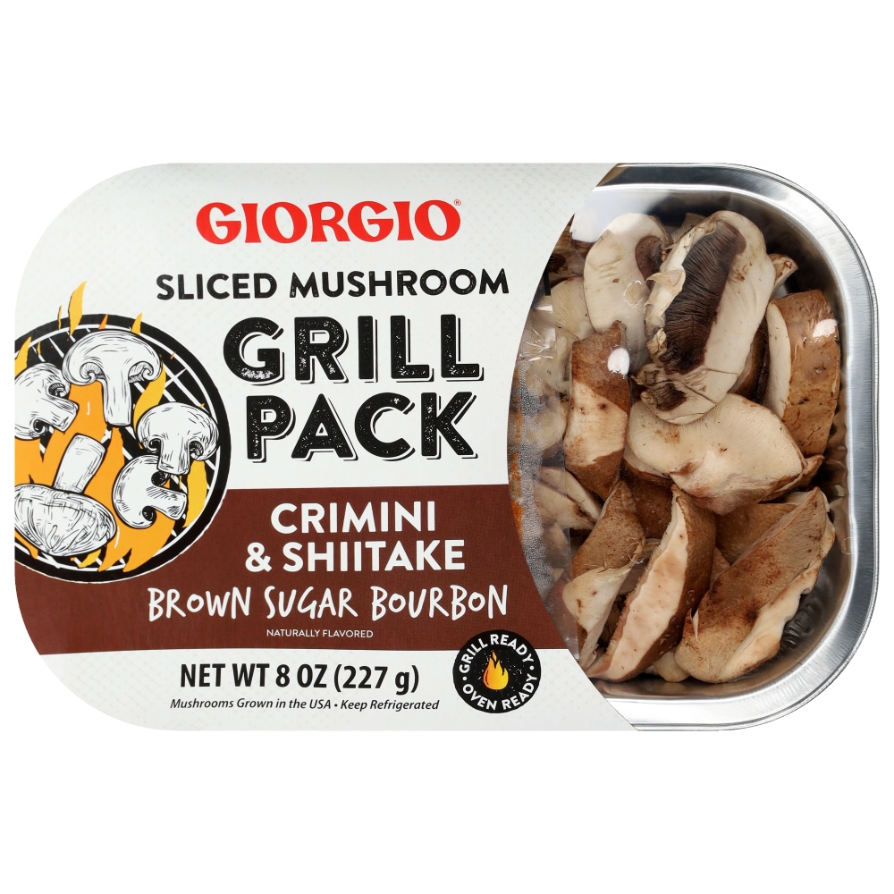 Giorgio® Crimini & Shiitake Brown Sugar Bourbon Sliced Mushroom Grill Pack