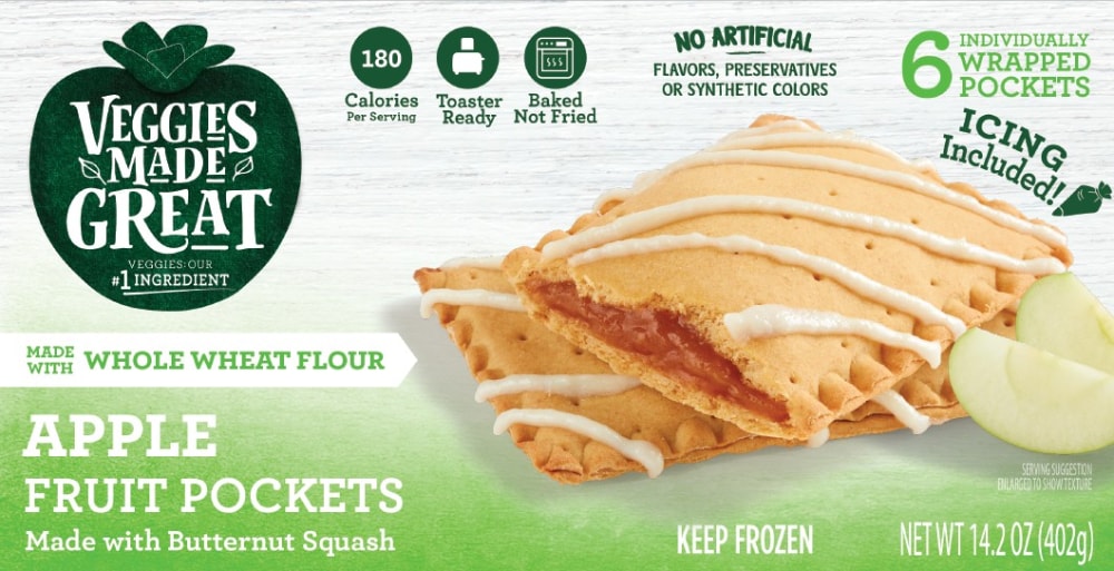 Veggies Made Great Apple Fruit Pockets