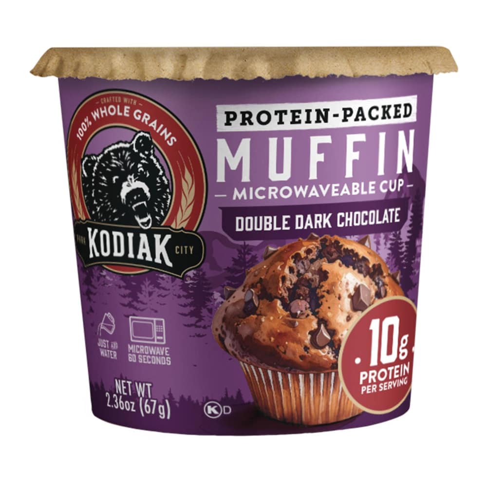 Kodiak® Muffin Double Dark Chocolate Power Cup®