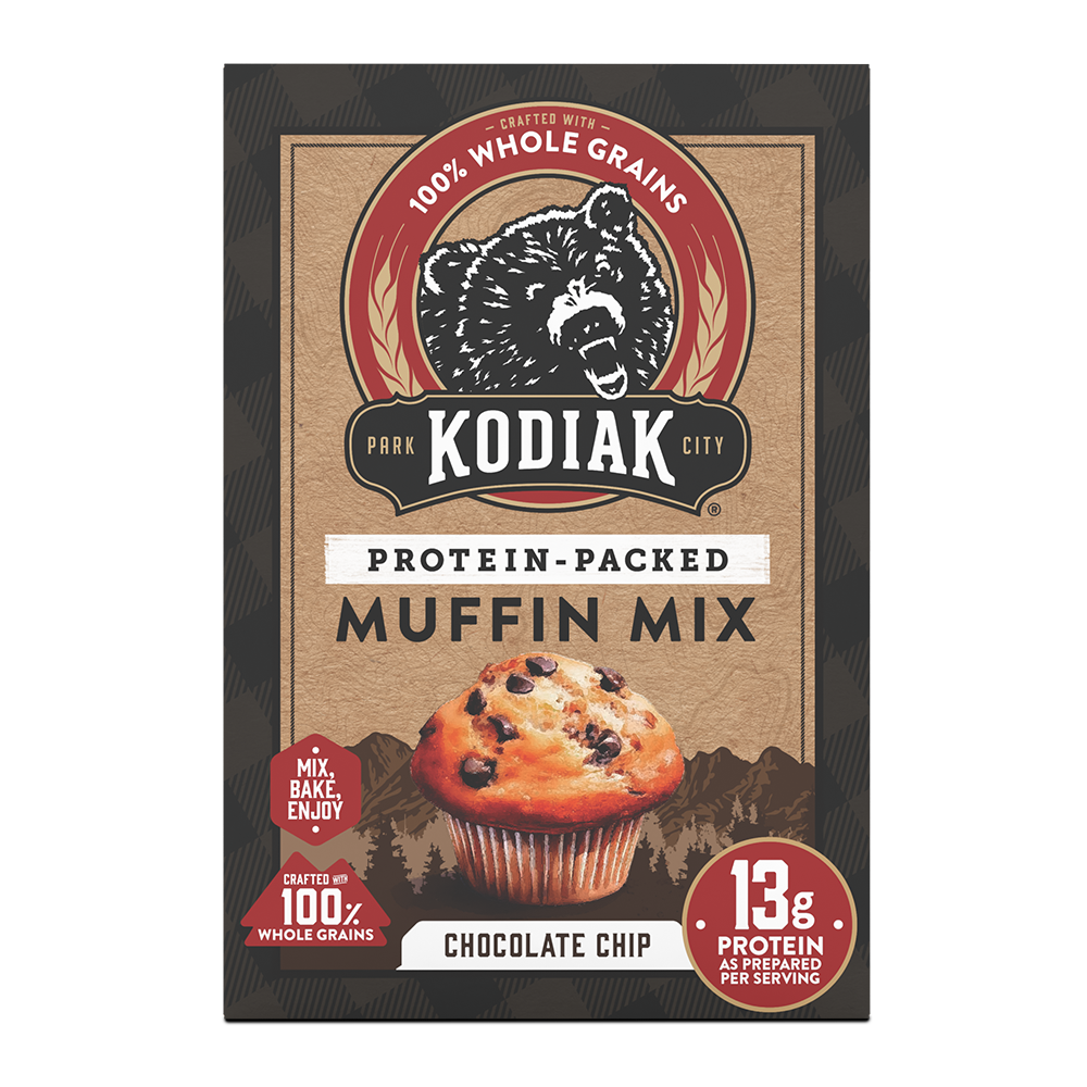 Kodiak® Protein-Packed Chocolate Chip Muffin Mix with 13g Protein