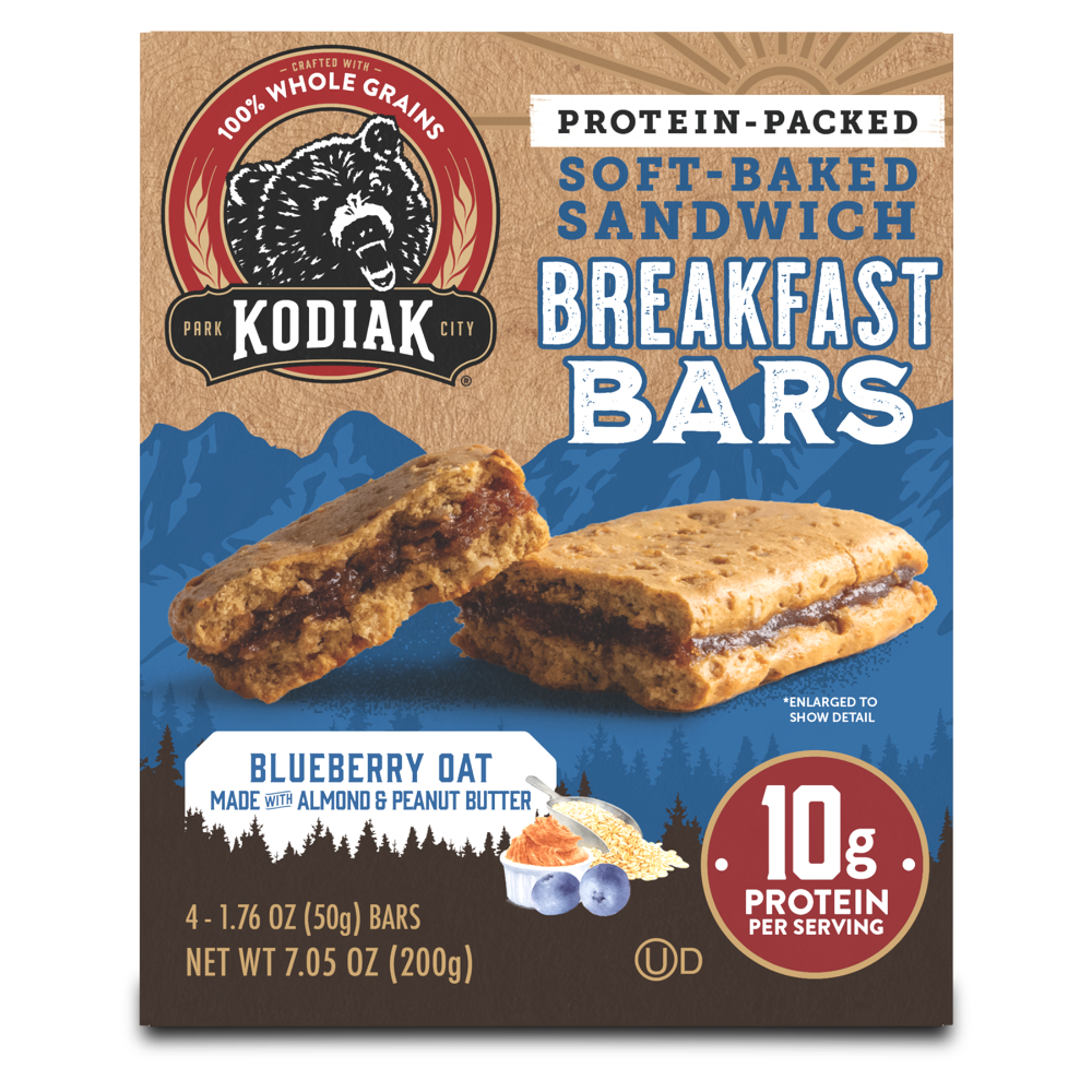 Kodiak® Blueberry Oat Protein Breakfast Bars