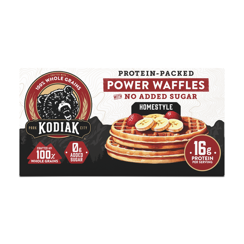 Kodiak® Homestyle Frozen Power Waffles®