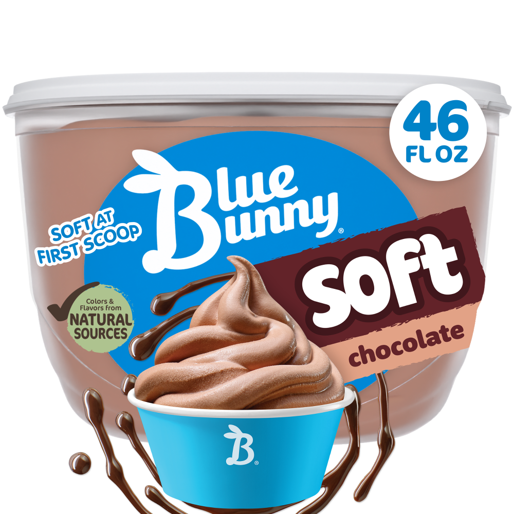 Blue Bunny Soft Chocolate Frozen Dairy Dessert
