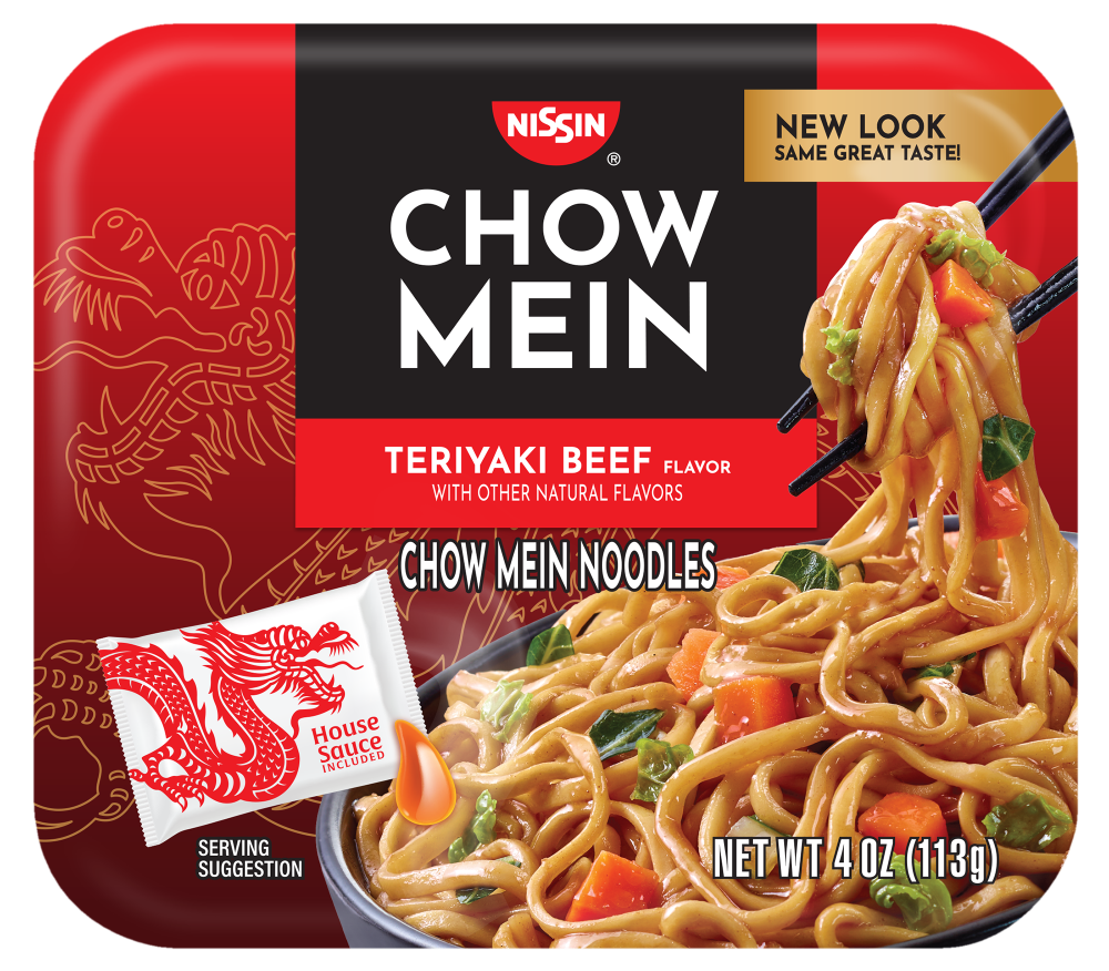 Nissin Chow Mein Teriyaki Beef Unit