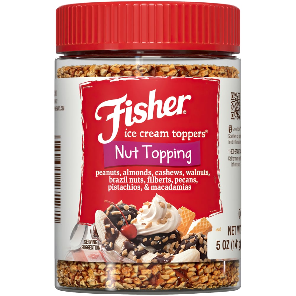 Fisher Nut Mixed Nut Variety Topping