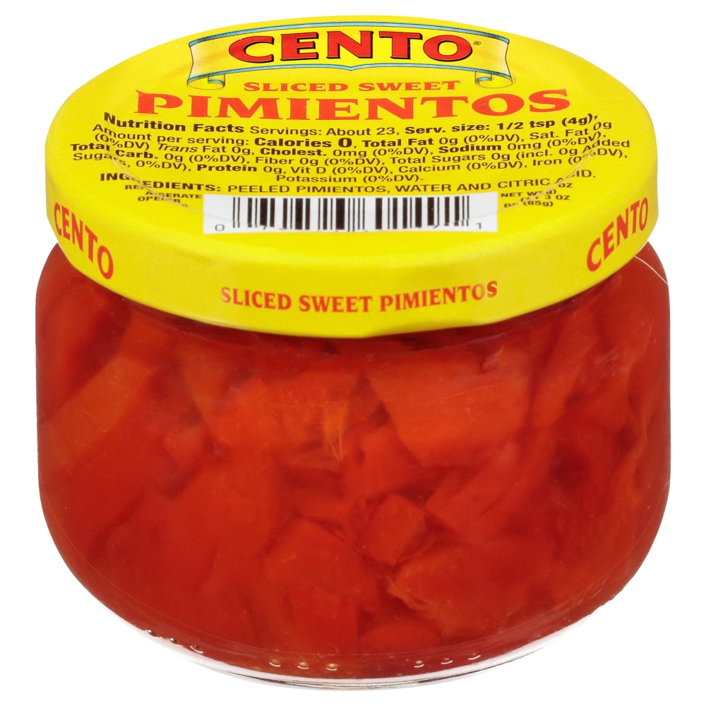 Cento® Sliced Pimientos