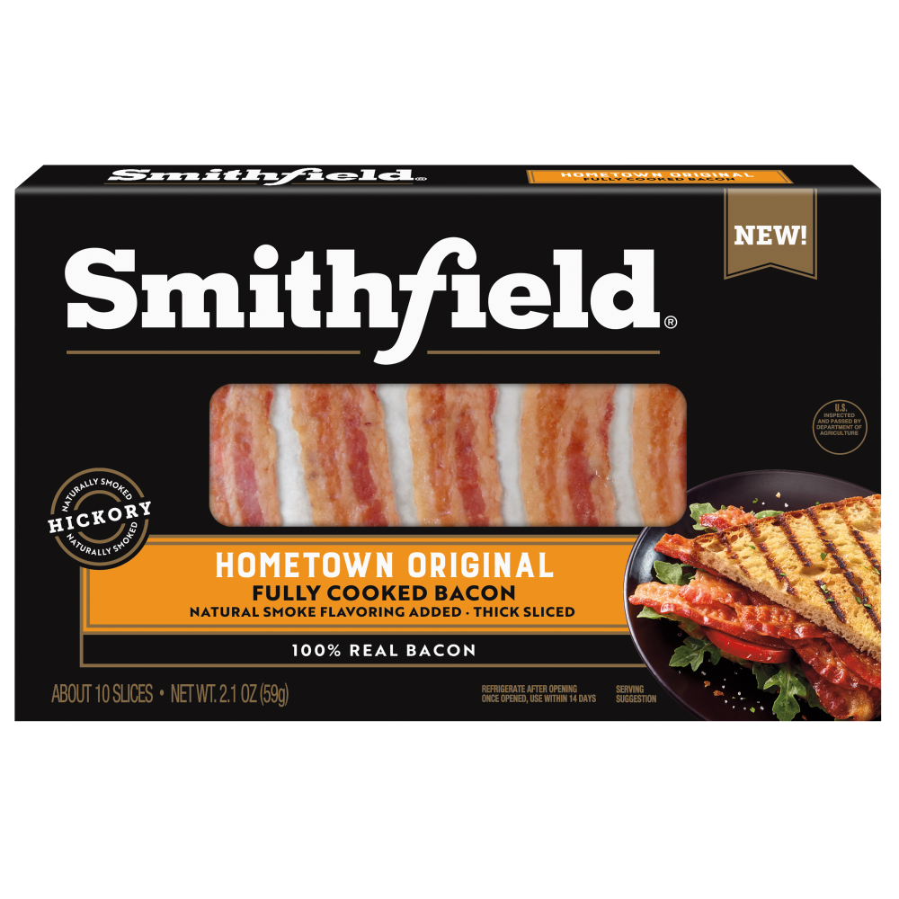 Smithfield® Fully Cooked Thick Sliced Bacon