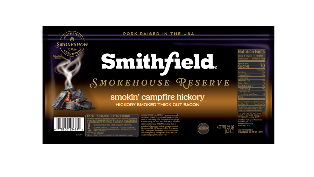 Smithfield® Smokehouse Reserve Thick Cut Bacon