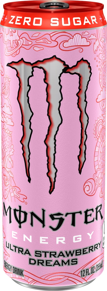 Monster Energy Ultra Strawberry Dreams 24/12oz