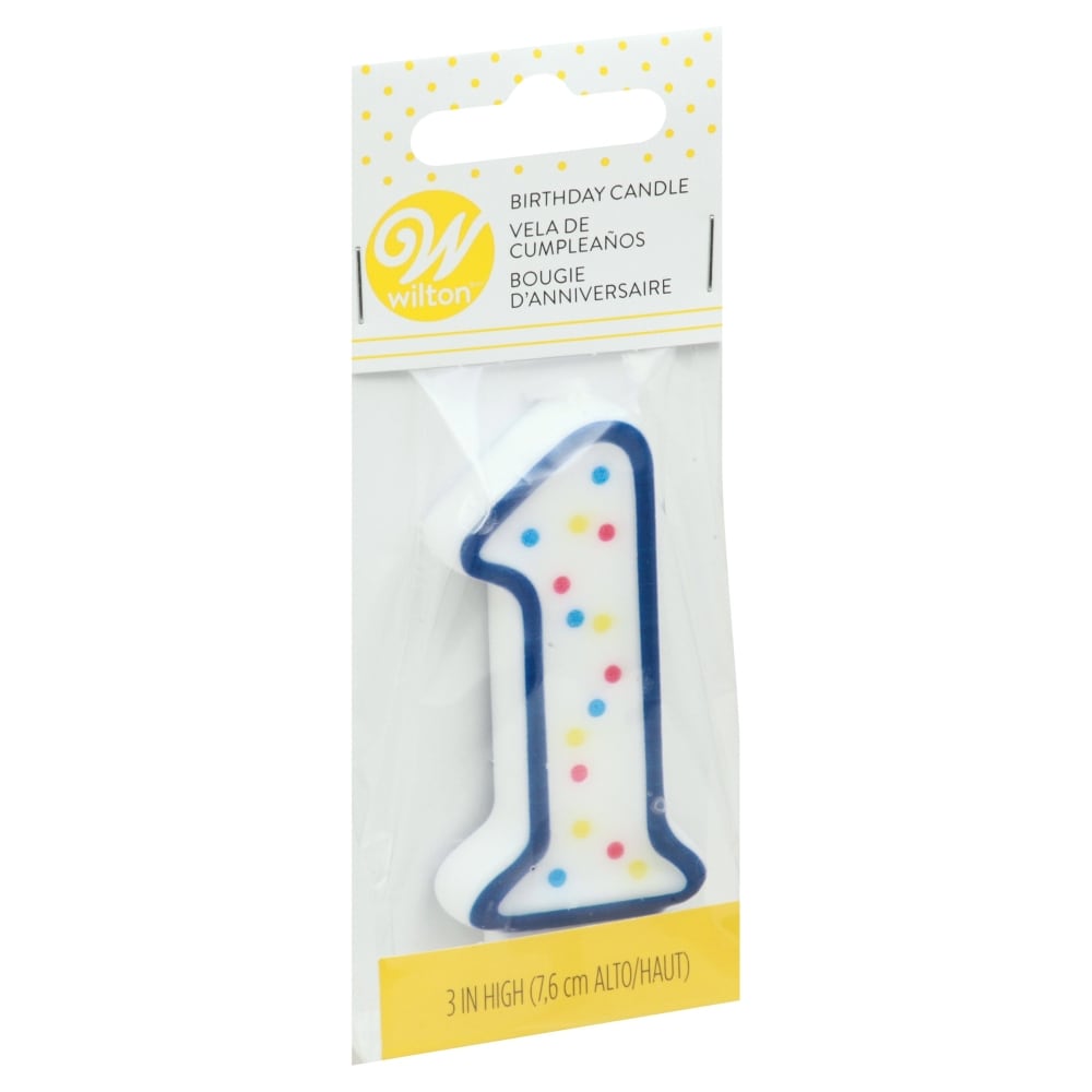 Wilton Numeral 1 Birthday Candle
