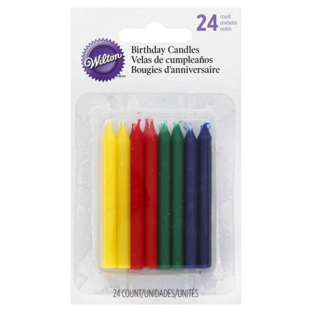 Wilton® Celebration Rainbow Candles