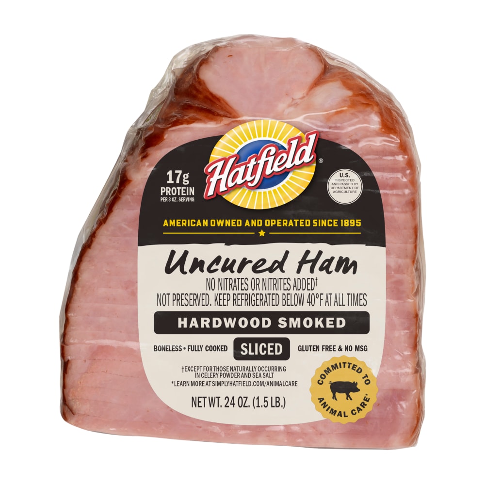 Hatfield® Uncured Boneless Pre-Sliced Quarter Ham