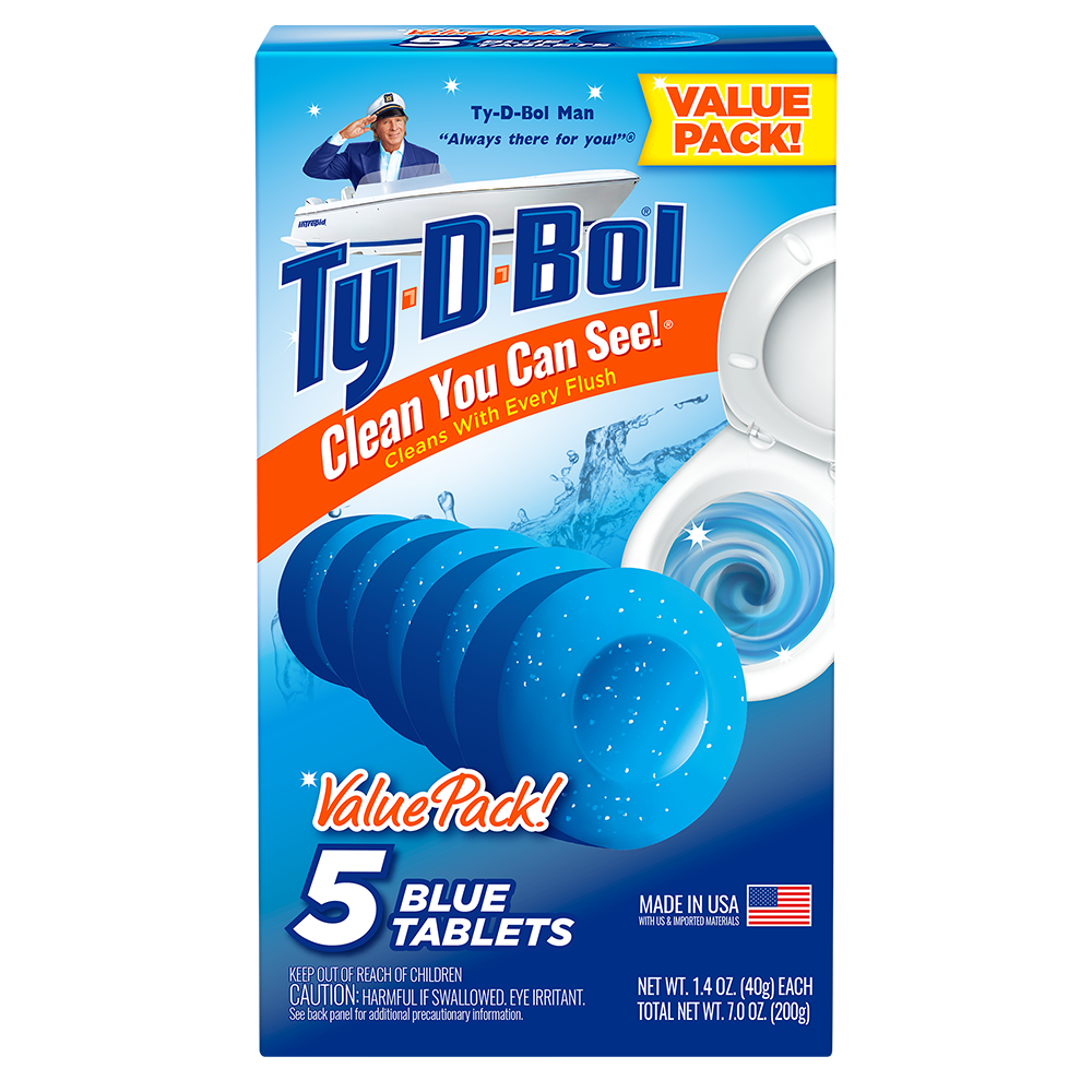 Ty-D-Bol® Bowl Cleaner Blue Tablets Value Pack