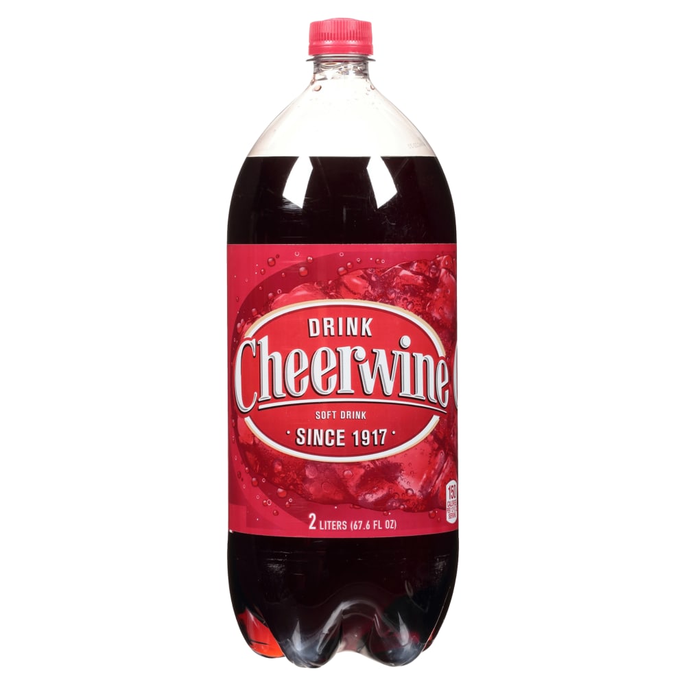 Cheerwine Cherry Soda Bottle