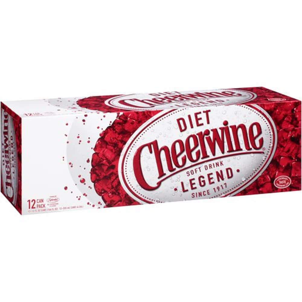 Diet Cheerwine® Cherry Soda Cans