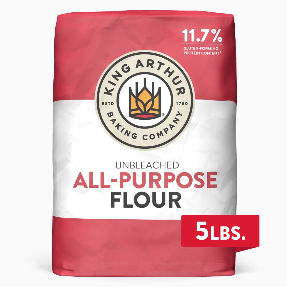 King Arthur All Purpose Unbleached Flour, Non-GMO Project, Certified Kosher, No Preservatives