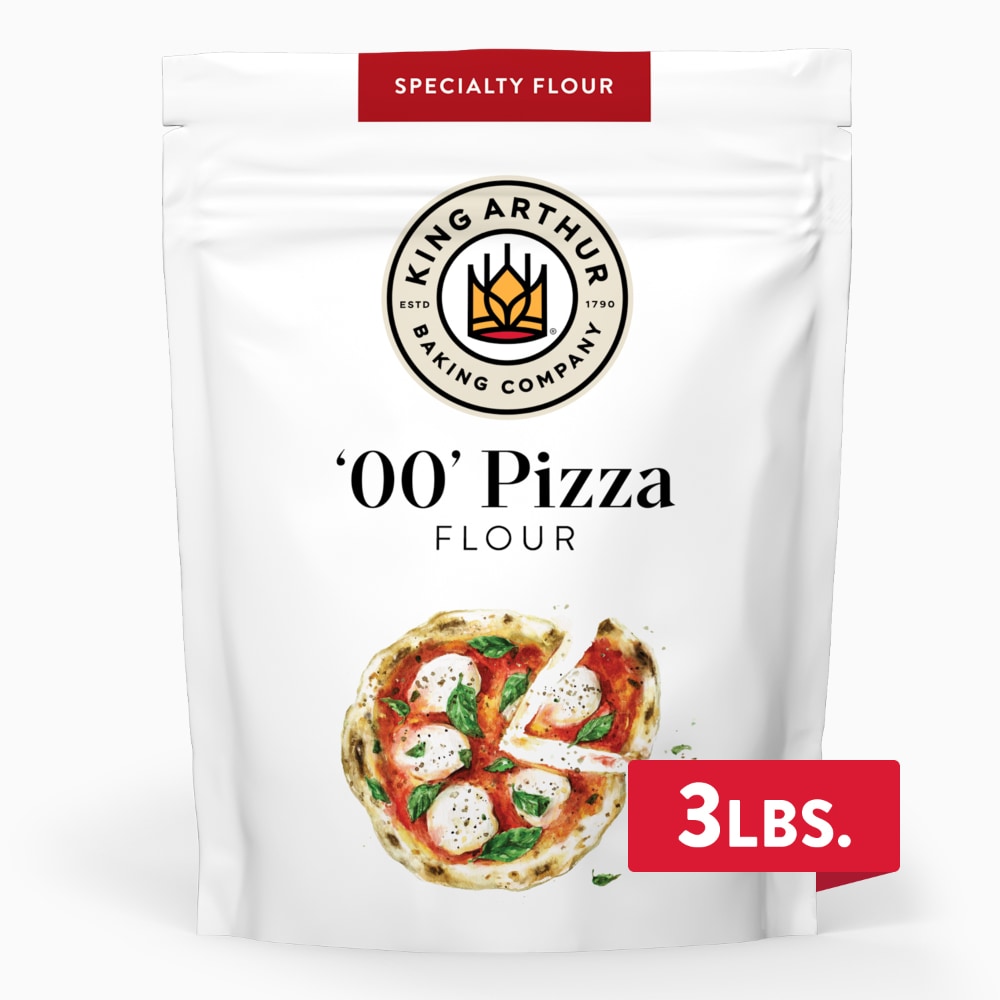 King Arthur 00 Pizza Flour, Non-GMO Project Verified, 100% American Grown Wheat