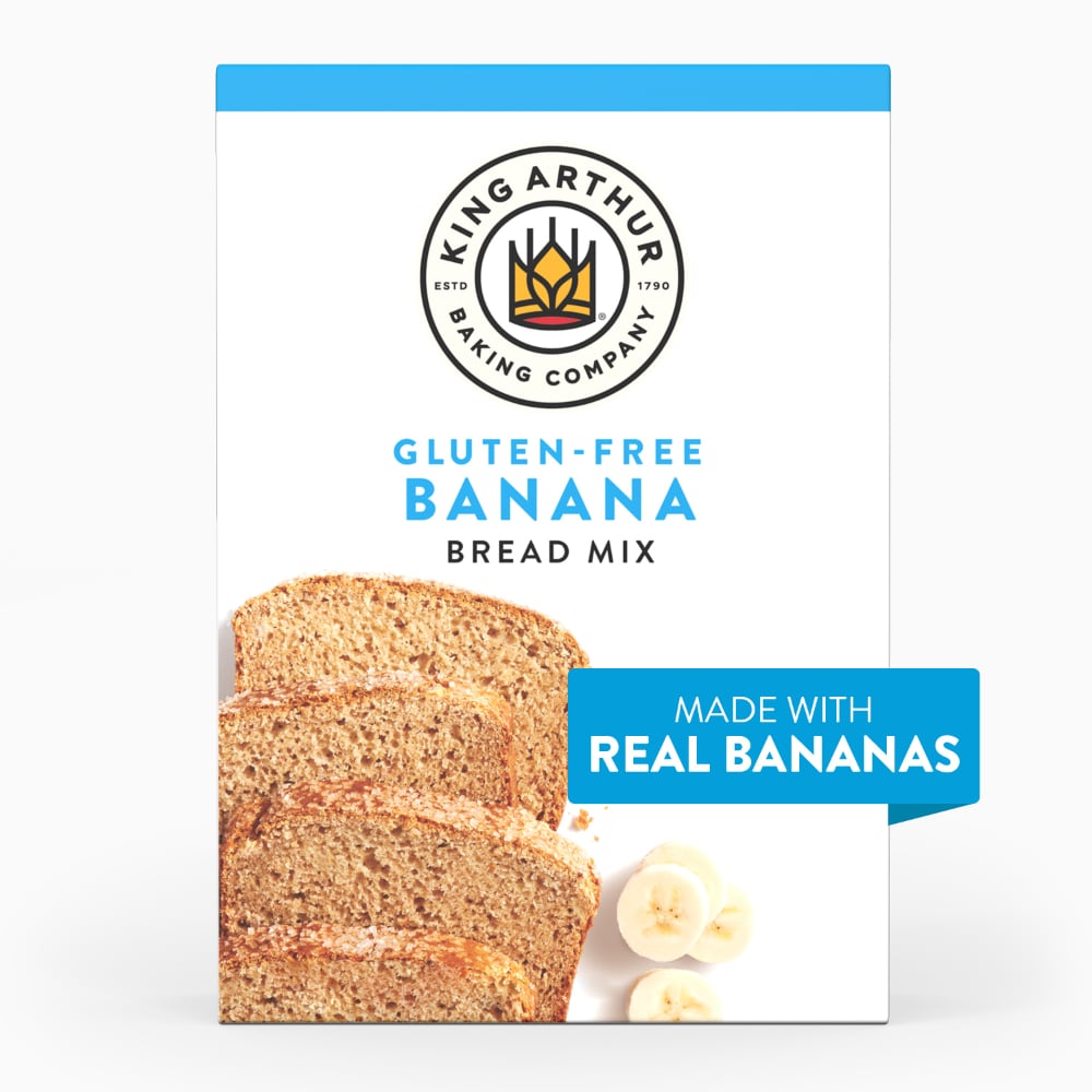King Arthur Banana Bread + Muffin Mix, Gluten-Free, Non-GMO Project Verified, Certified Kosher