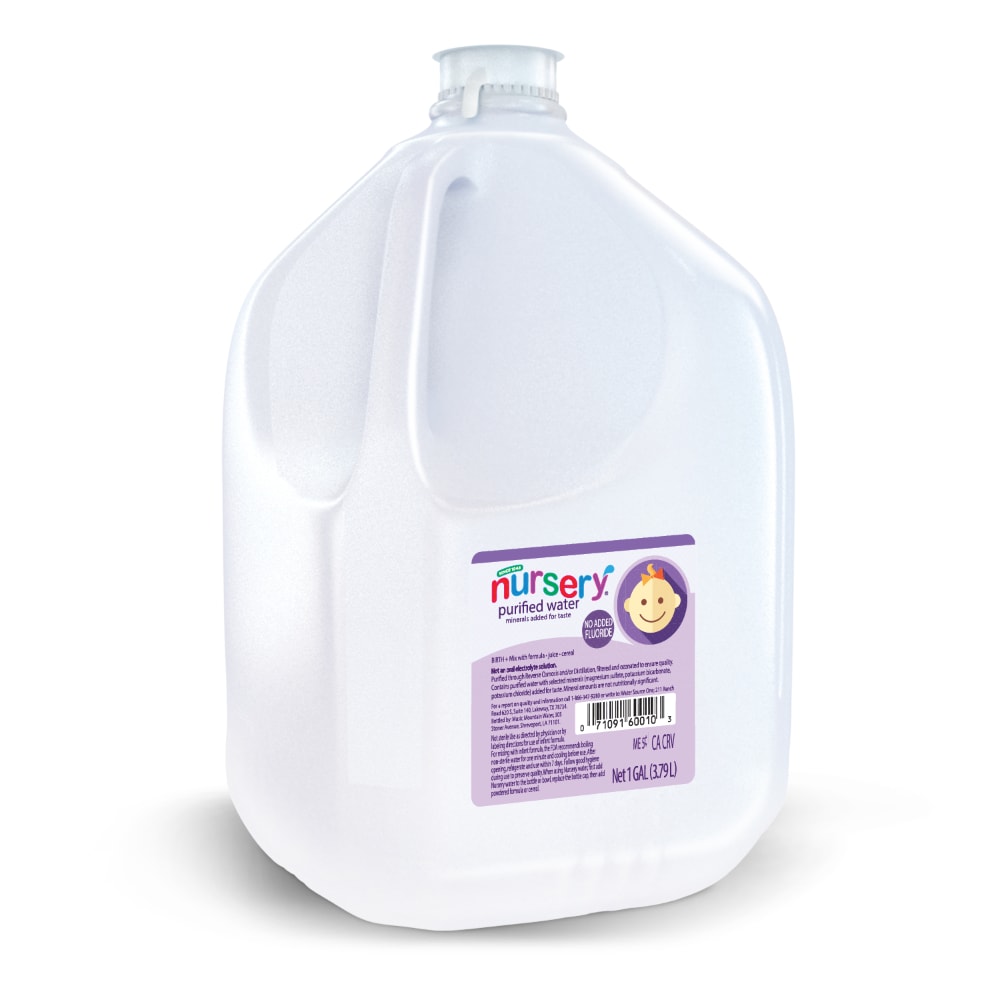 Nursery® Purified Water No Flouride Added