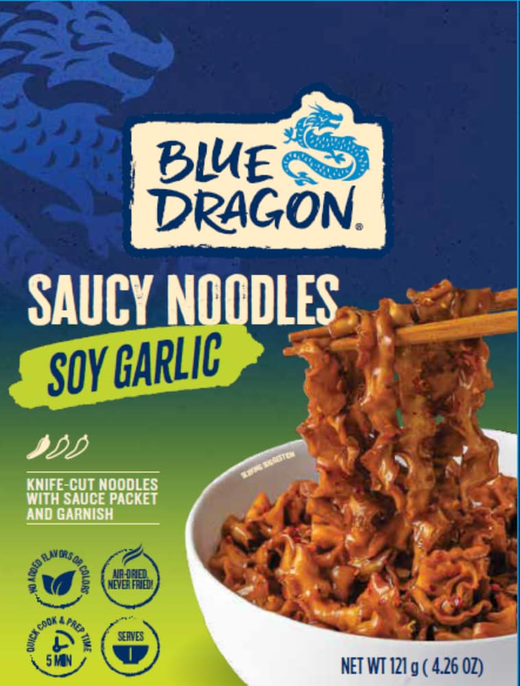 Blue Dragon® Saucy Noodles Soy Garlic
