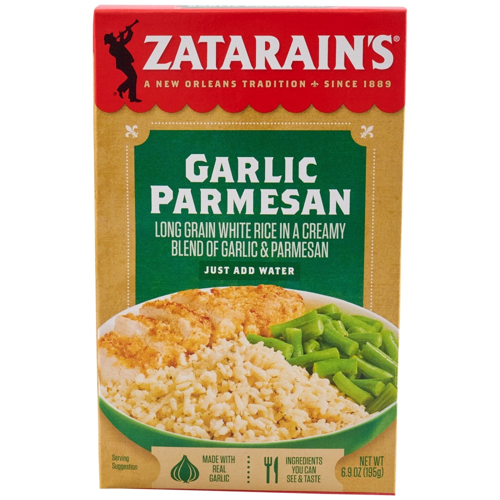 Zatarain’s Garlic Parmesan Long Grain White Rice
