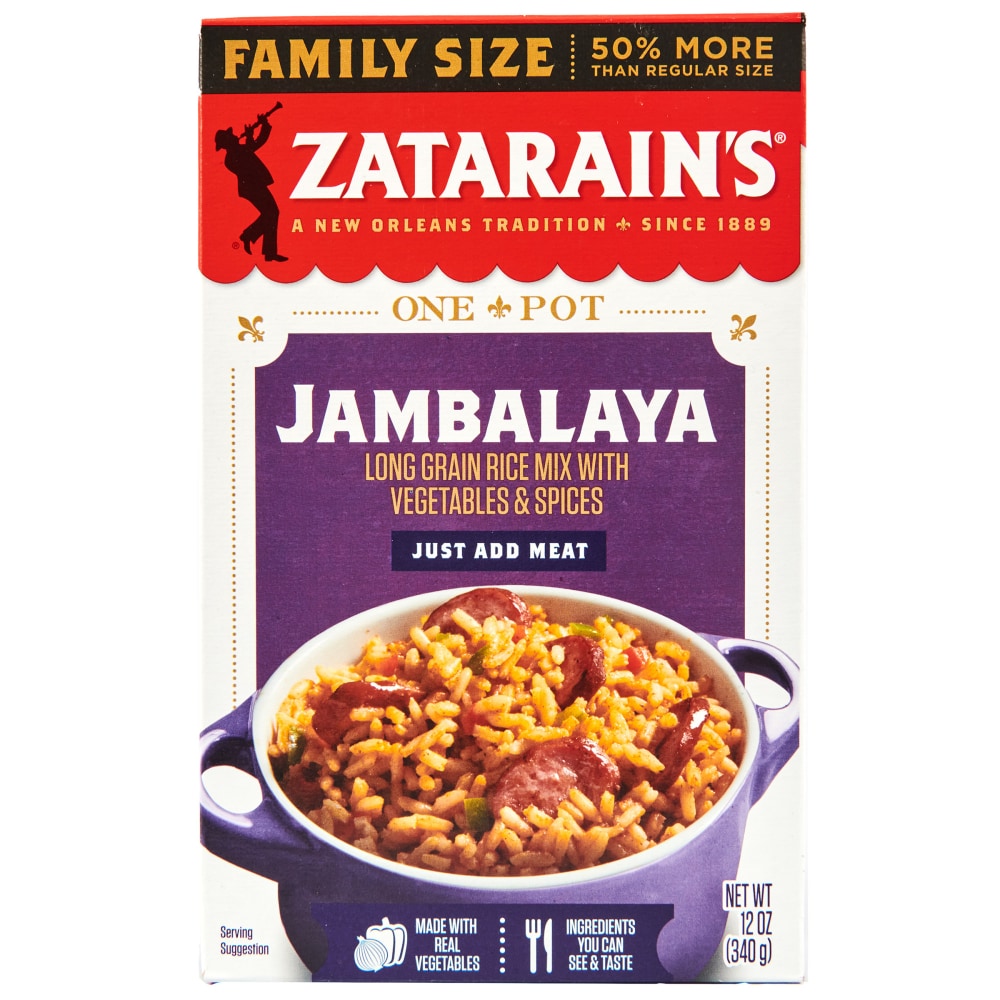 Zatarain’s Family Size Jambalaya Rice Dinner Mix