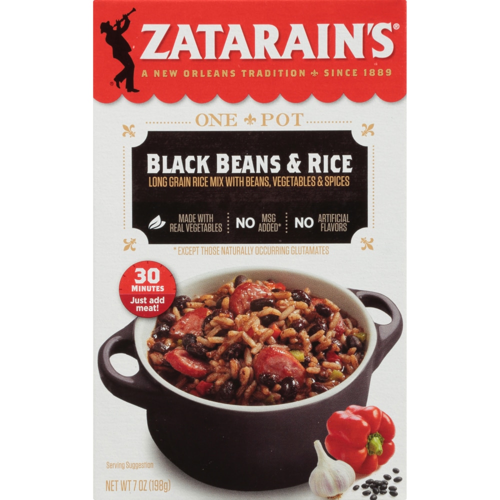 Zatarain’s Black Beans & Rice Dinner Mix