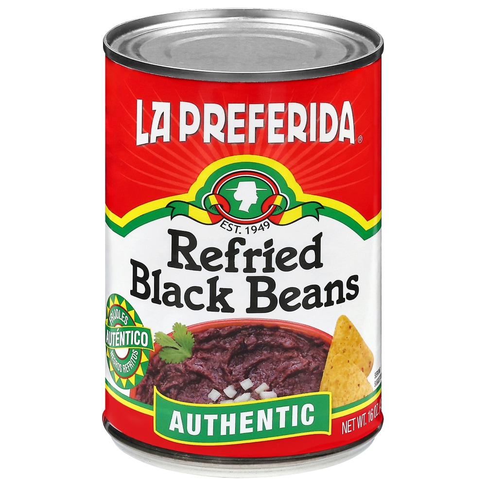 La Preferida® Authentic Refried Black Beans